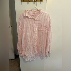 Victoria's Secret Striped PJ Set